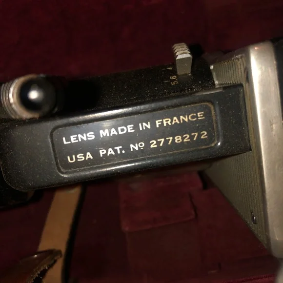 Movie Camera Bolex Zoom Reflex P1 in original leather case with all accessories - Picture 7 of 11